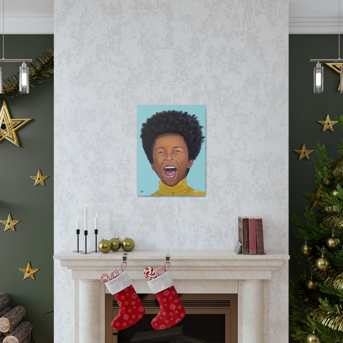 SONshine 2D Canvas Print (No Hair)