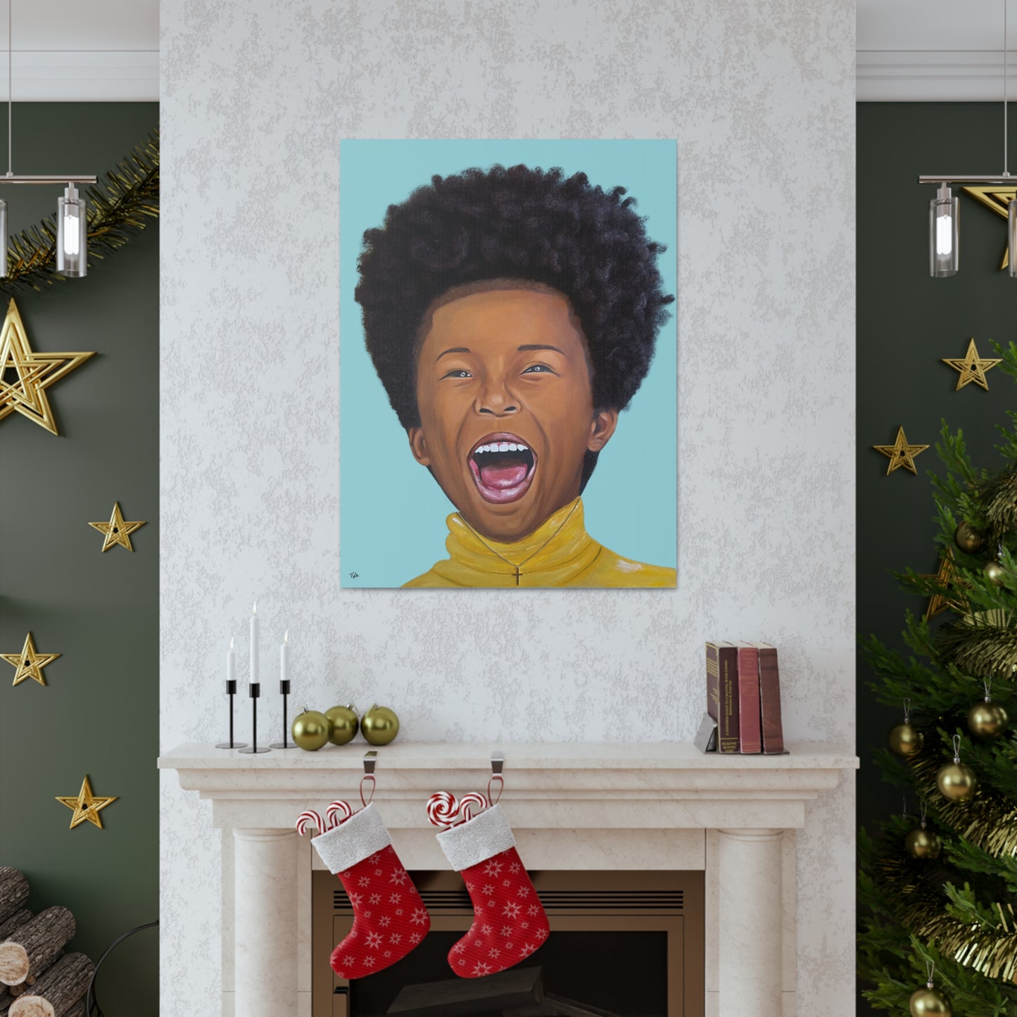 SONshine 2D Canvas Print (No Hair)