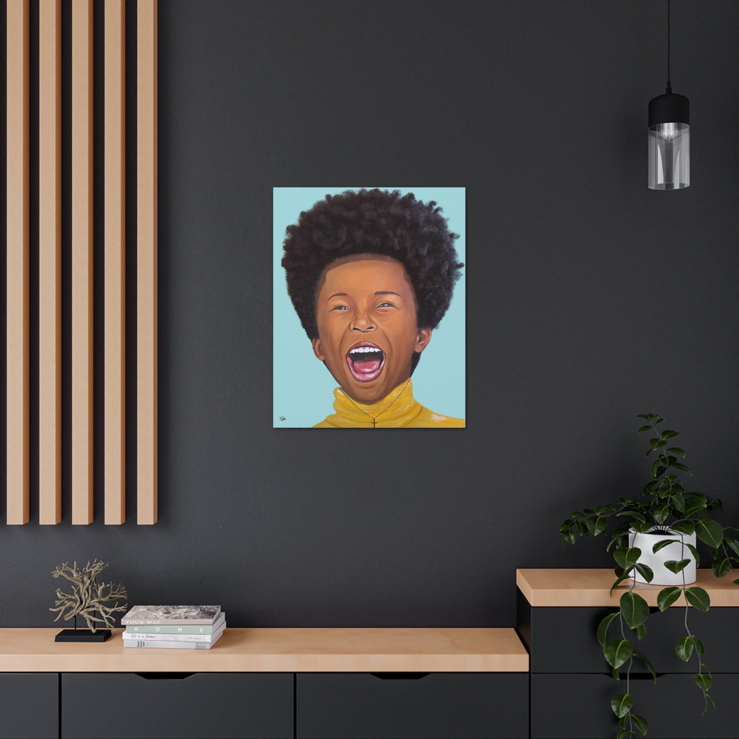 SONshine 2D Canvas Print (No Hair)