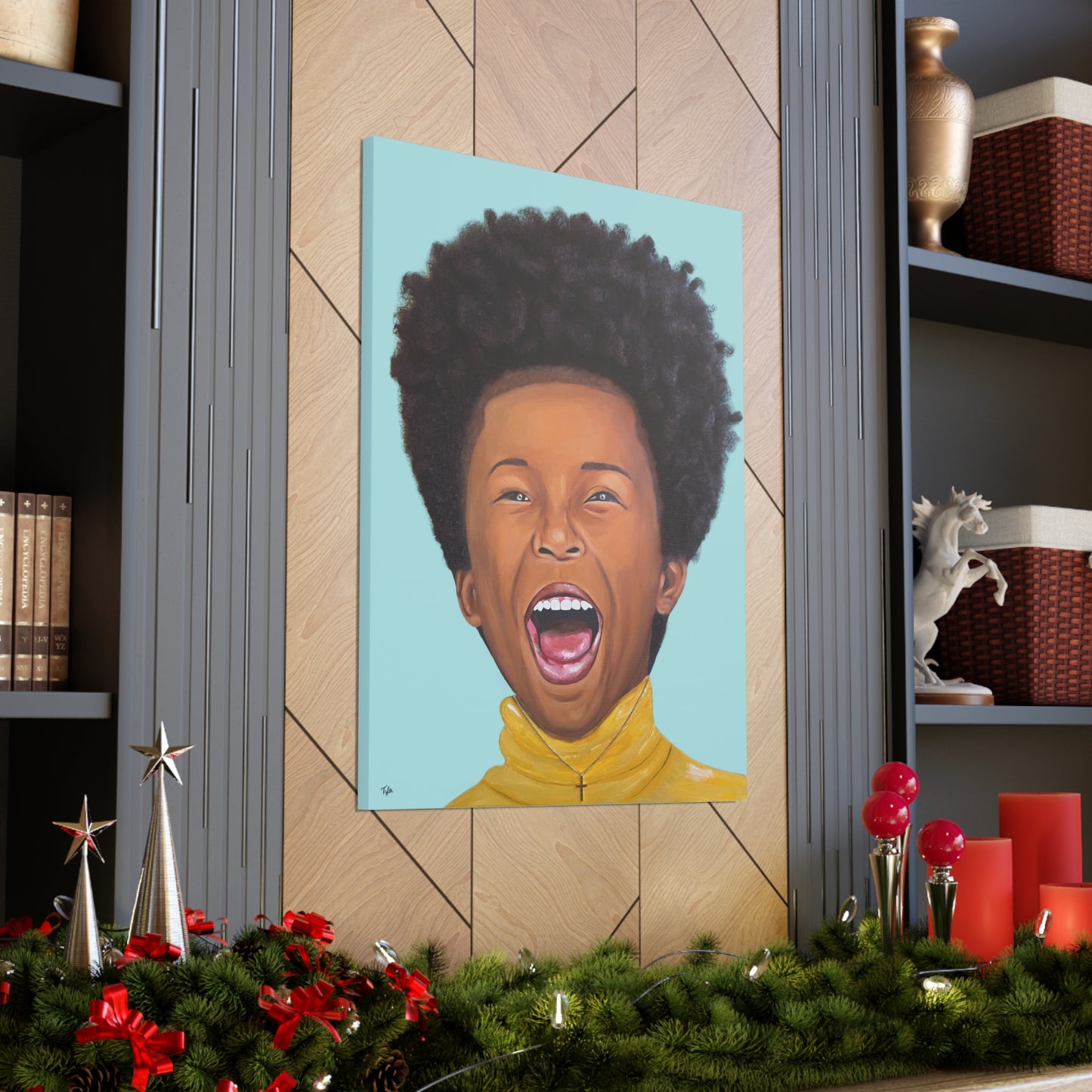 SONshine 2D Canvas Print (No Hair)