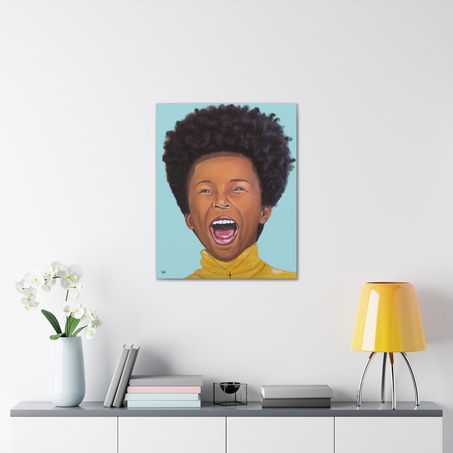 SONshine 2D Canvas Print (No Hair)