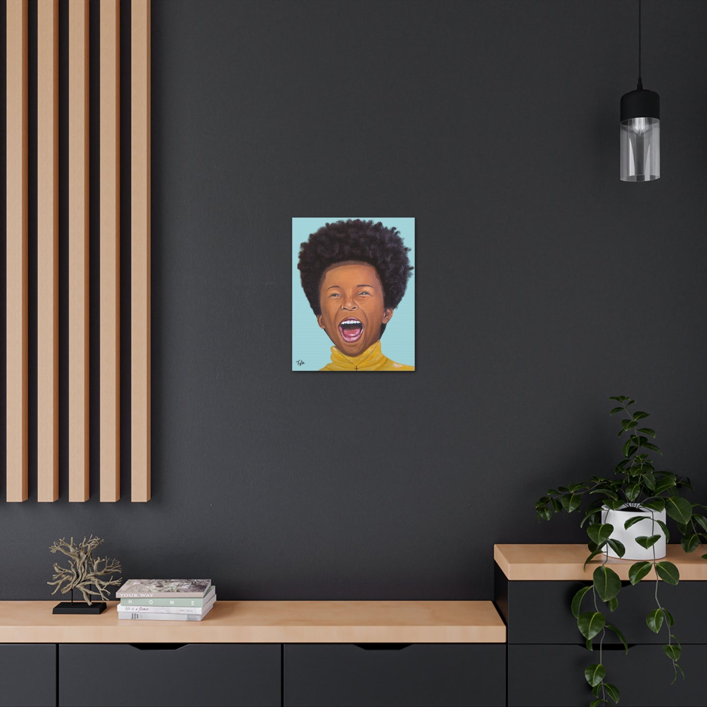 SONshine 2D Canvas Print (No Hair)