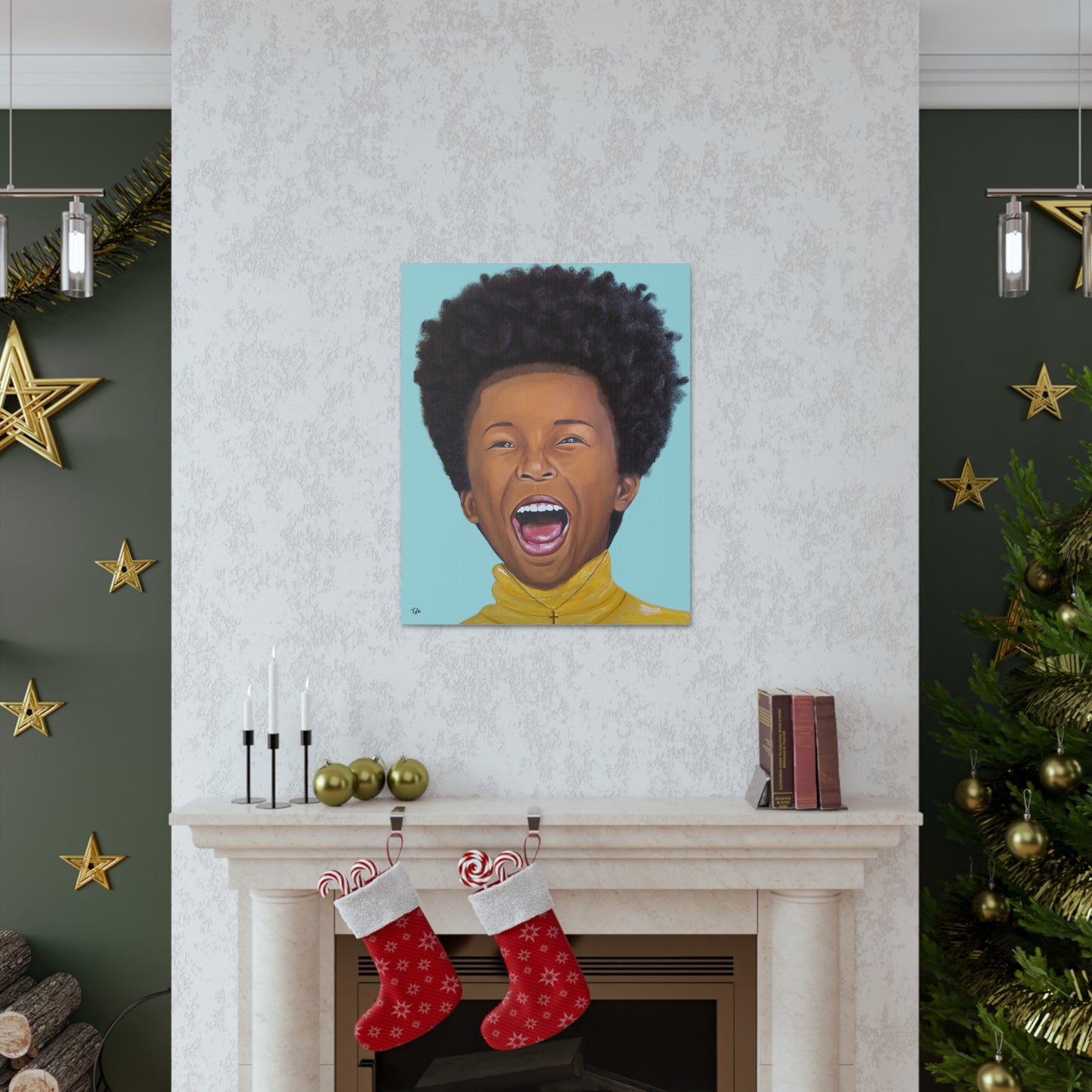 SONshine 2D Canvas Print (No Hair)