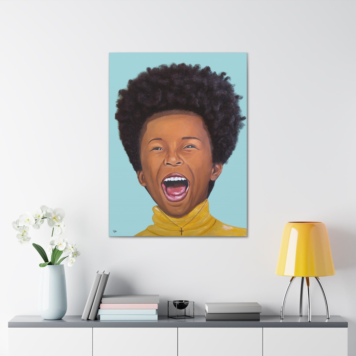 SONshine 2D Canvas Print (No Hair)