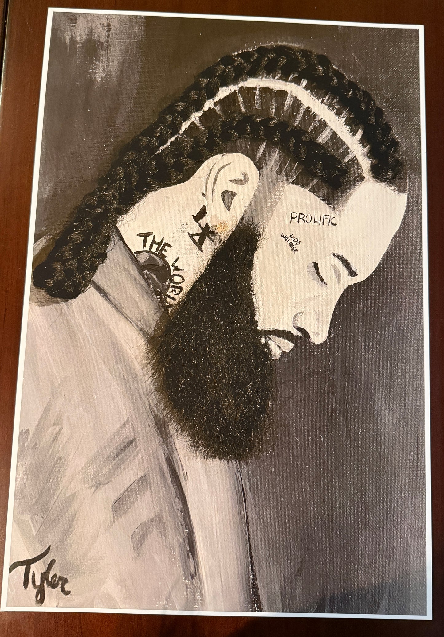 Hustle- 12X18 2D Paper Print