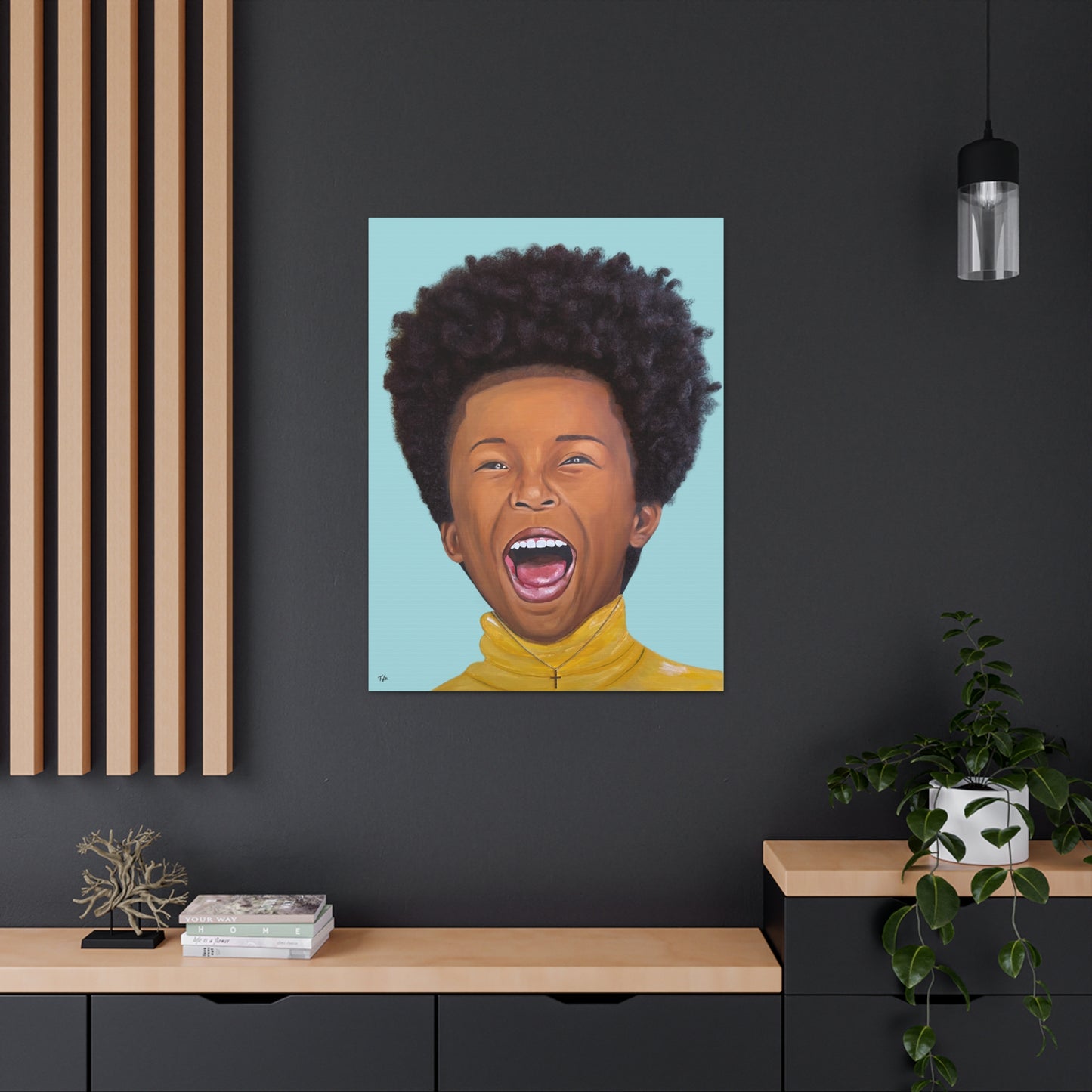 SONshine 2D Canvas Print (No Hair)