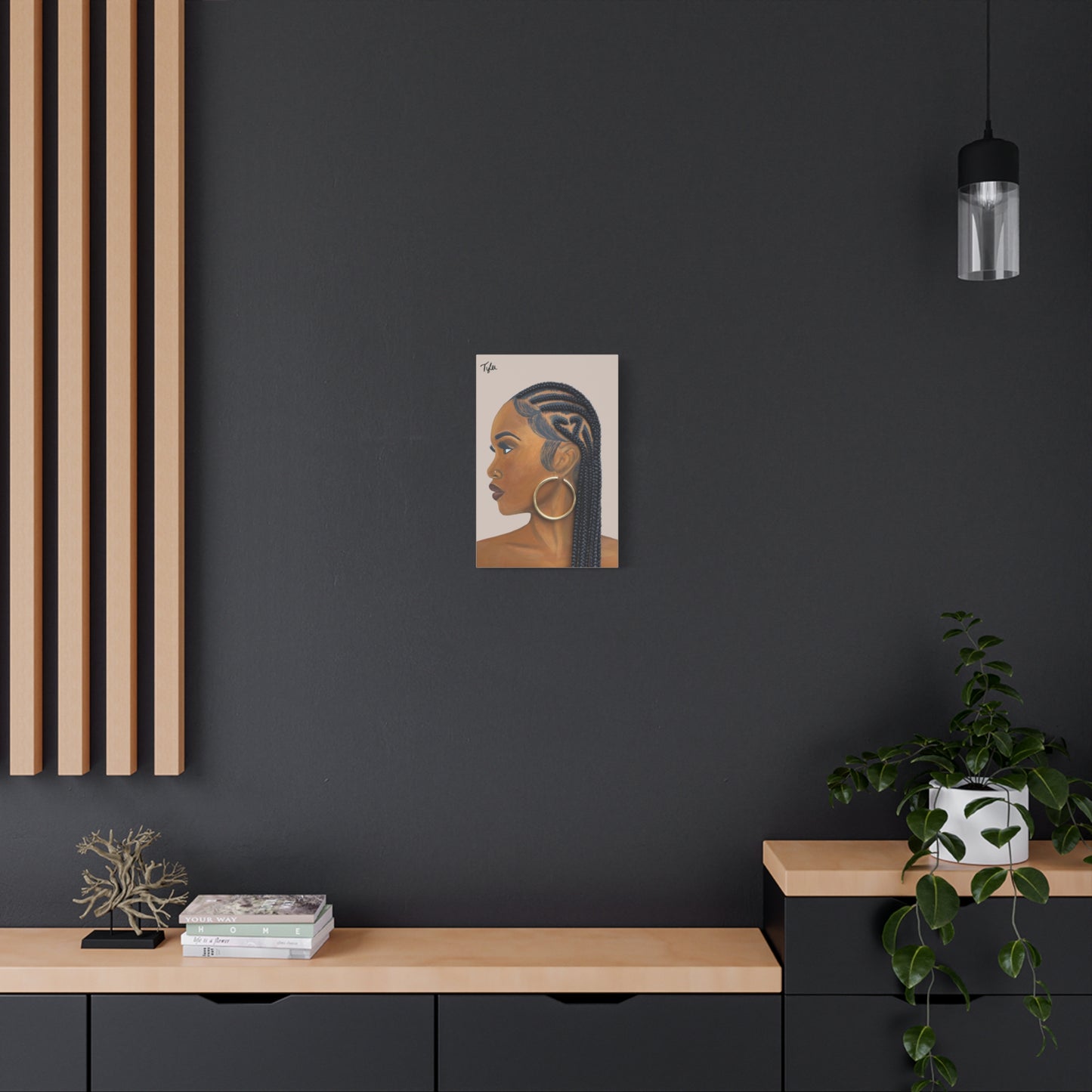 Certified Lover Girl 2D Canvas Print (No Hair)