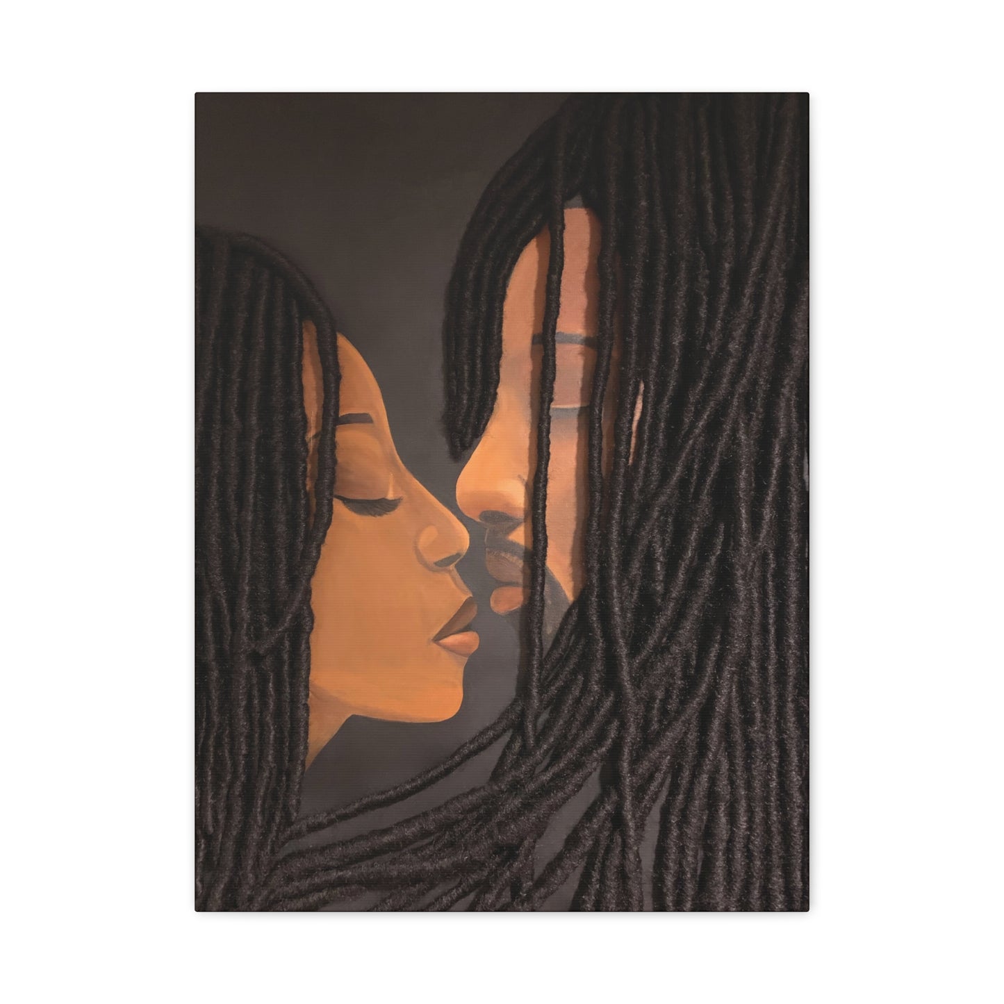 InterLocked 2D Canvas Print (No Hair)