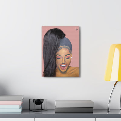 Joyful- 2D Canvas Print (No Hair)