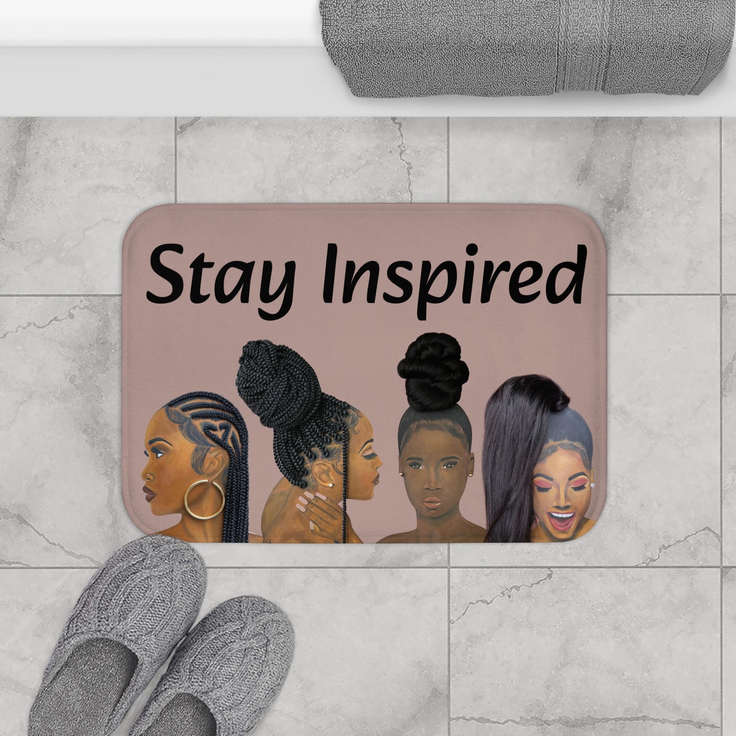 Fruits of spirit- 2D Bath Mat (No Hair)