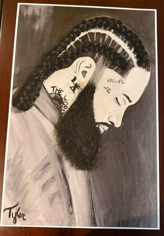 Hustle- 12X18 2D Paper Print