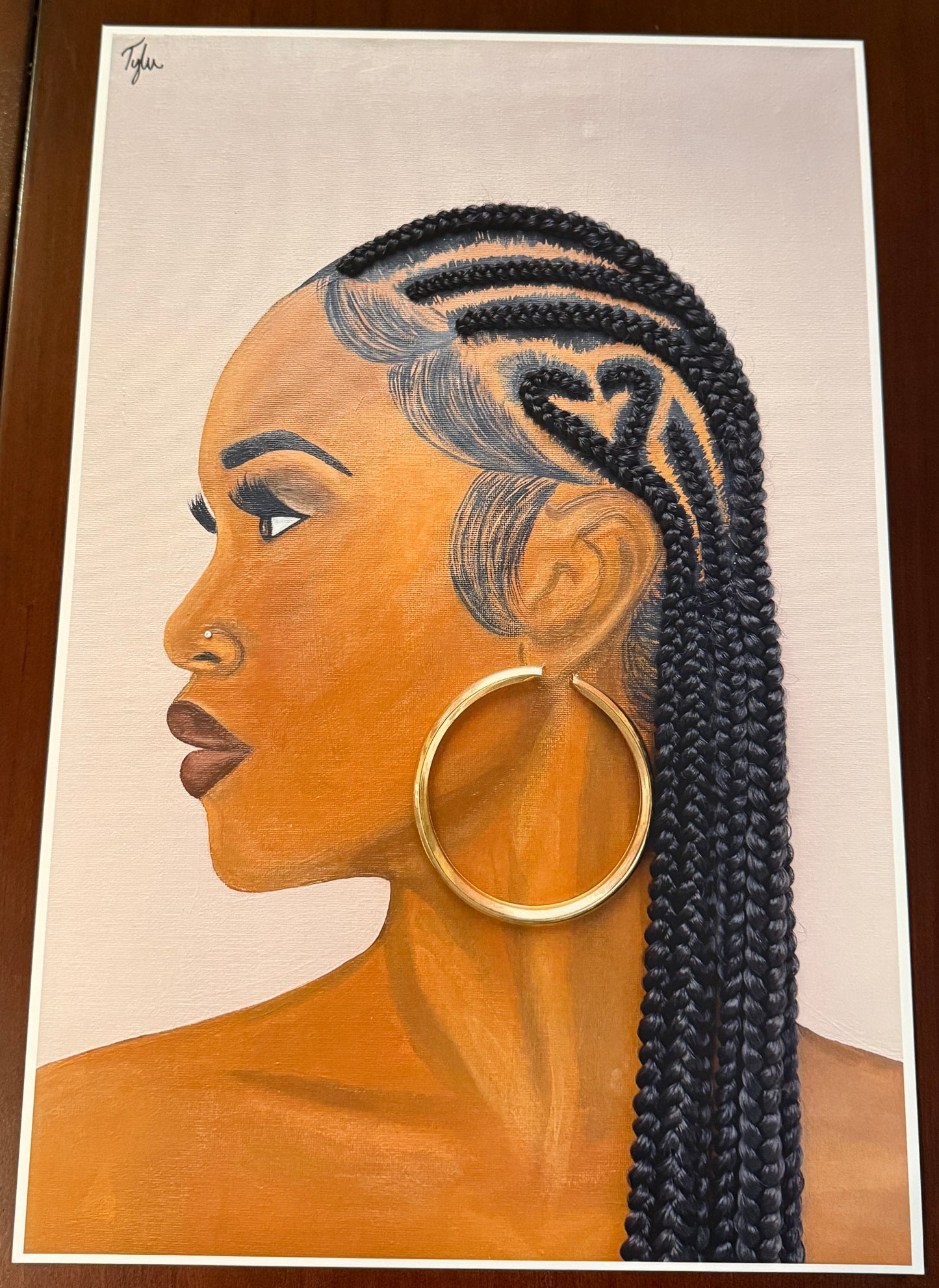 Certified Lover Girl- 12X18 2D Paper Print