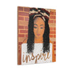 Inspire- 2D Canvas Print (no Hair)