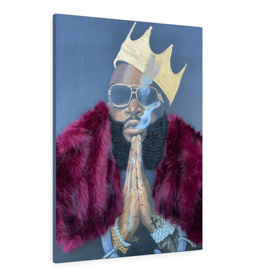 The Boss- 2D Canvas Print (no Hair)