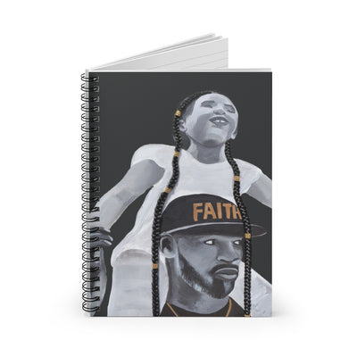 Faith Over Fear 2D Notebook (No Hair)
