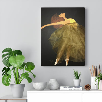 Dance Like Nobody Is Watching- 2D Canvas Print (no Hair)