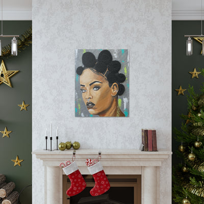 Fenty- 2D Canvas Print (no Hair)