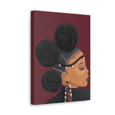 No Vaccine- 2D Canvas Print (No Hair)