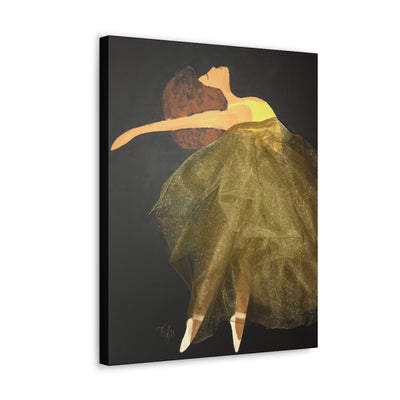 Dance Like Nobody's Watching- 2D Canvas Print (no Hair)