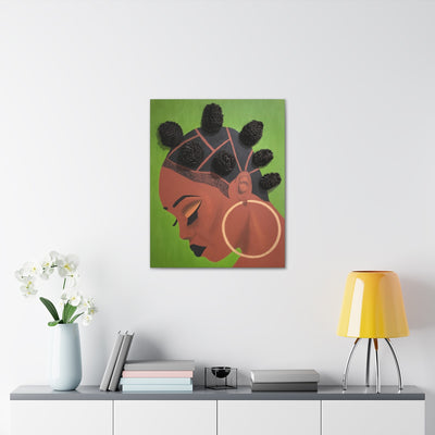 Level Up- 2D Canvas Print (No Hair)