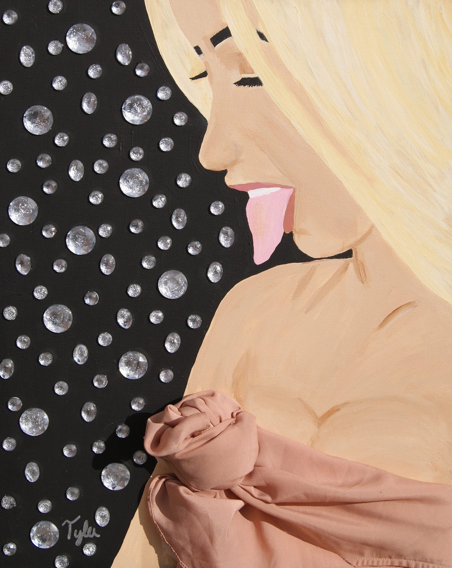 Party With Cardi 3D Original Painting