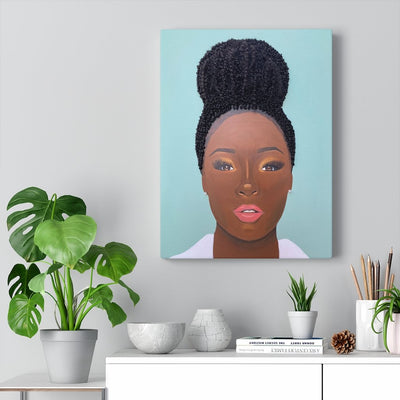 Godfidence- 2D Canvas Print (no Hair)