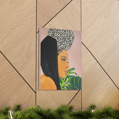 Worthy- 2D Canvas Print (no Hair)