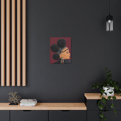 No Vaccine- 2D Canvas Print (No Hair)