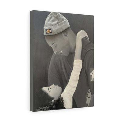 Mamba- 2D Canvas Print (no Hair)