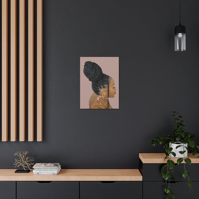 Be Gentle- 2D Canvas Print (no Hair)