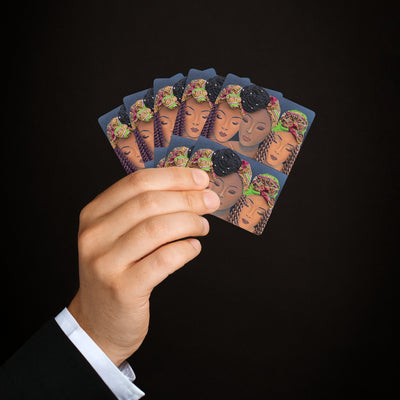 Curl Friends II 2D Playing Cards (No Hair)