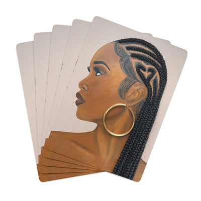 Certified Lover Girl 2D Playing Cards (No Hair)