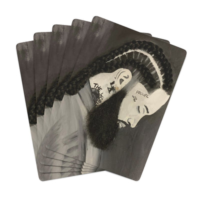 RIP Nipsey 2D Playing Cards (No Hair)