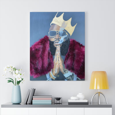 The Boss- 2D Canvas Print (no Hair)