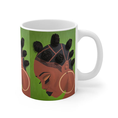 Level Up 2D Mug (No Hair)