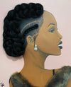 Elegant - 3D Canvas Print (With Hair)